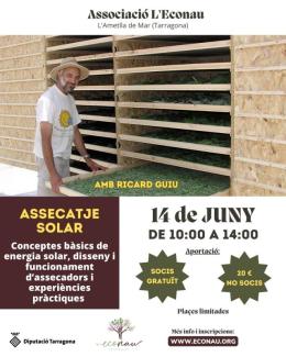 Experiències pràctiques en assecatge solar amb Ricard Guiu