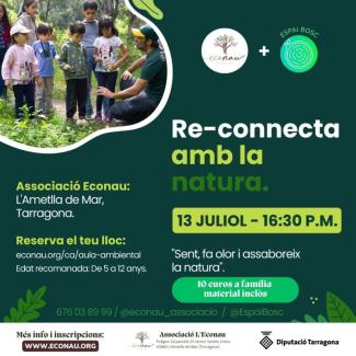 Taller nens i families re-conecta amb la natura