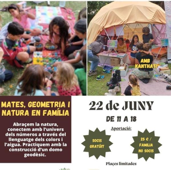 Mates, geometría i natura en familia