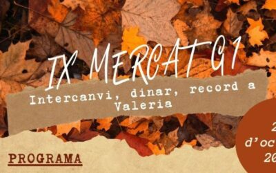 26 d’octubre: IX Mercat G1