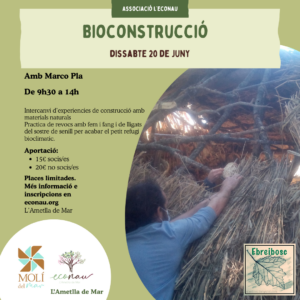 Bioconstrucció amb Marco Pla 20 de juny