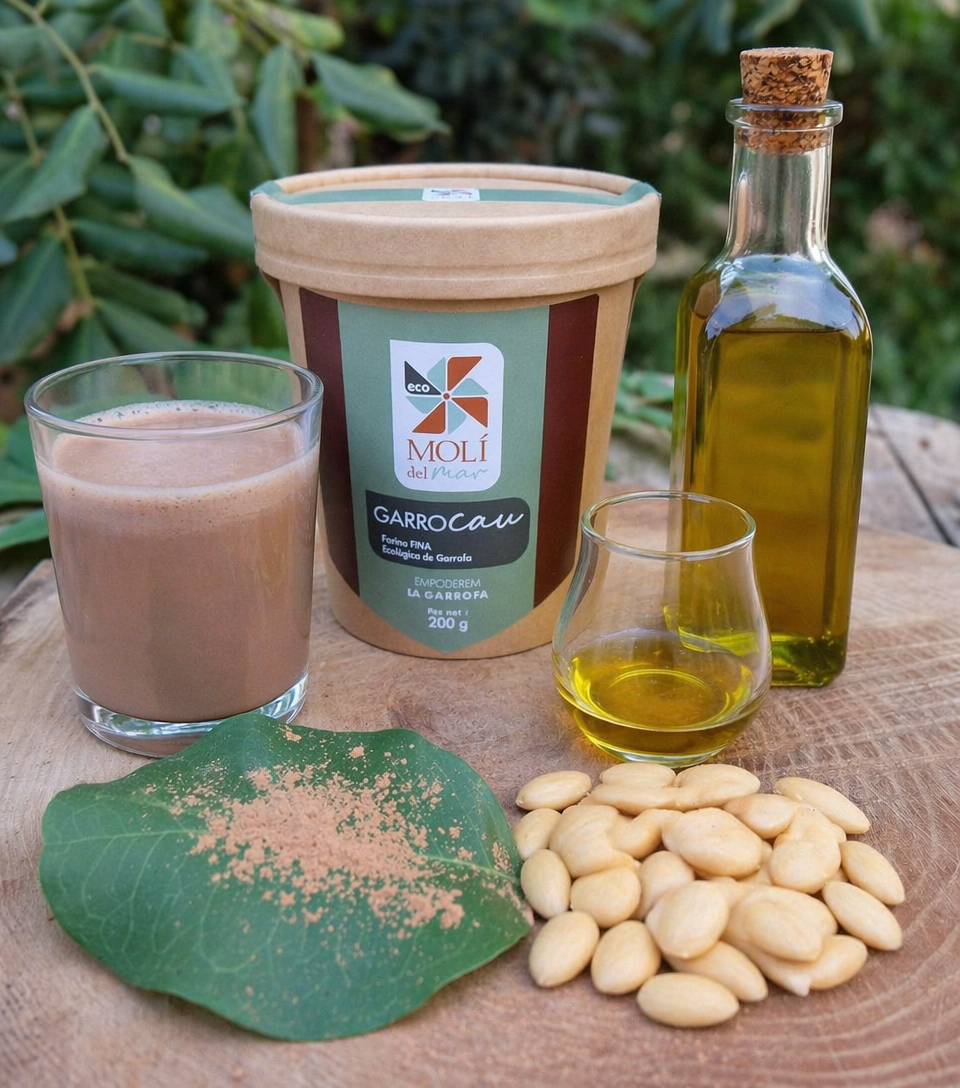 Degustació garrocau, oli i ametlles